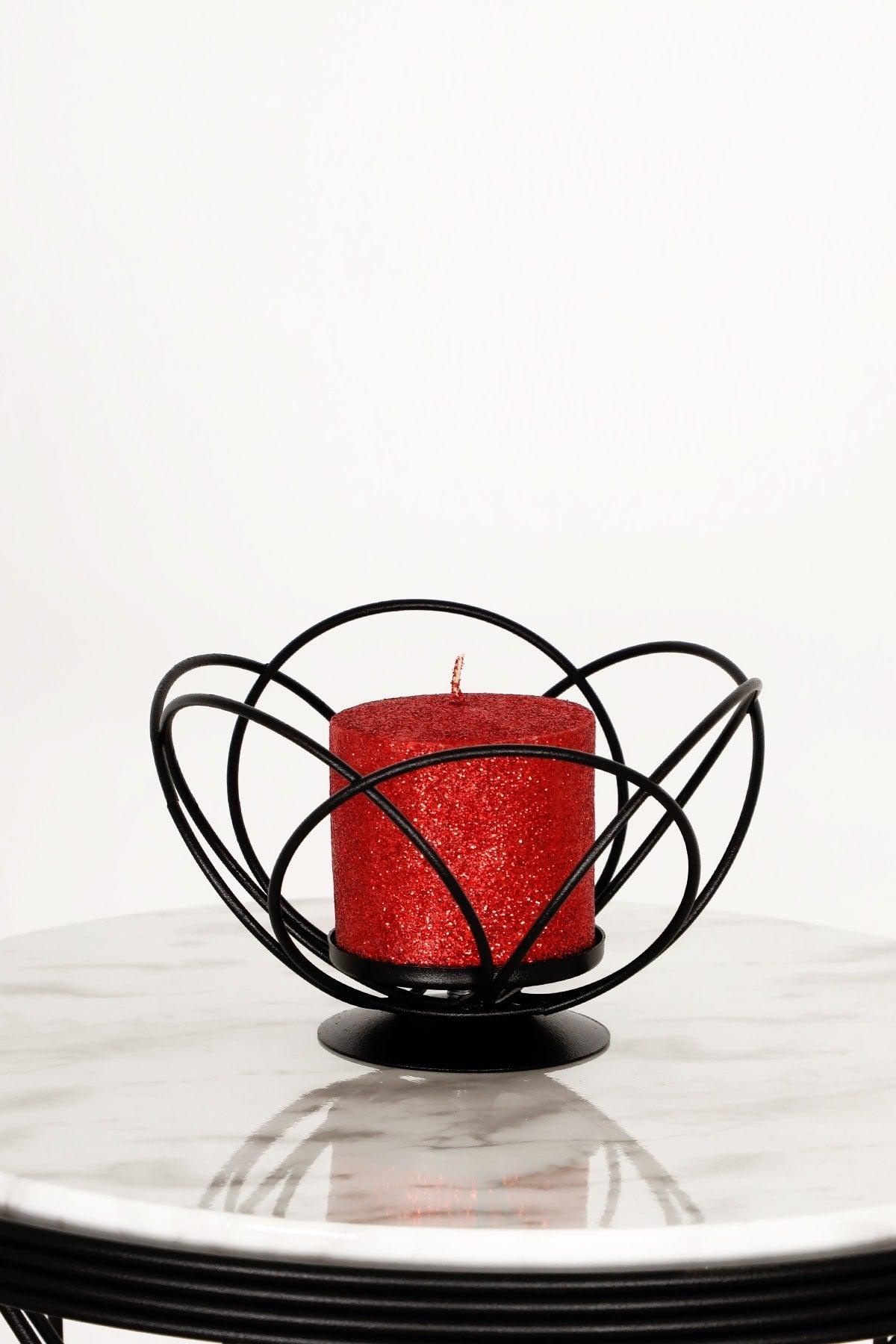 Aqua Candle Holder Model No:01 Black - Swordslife