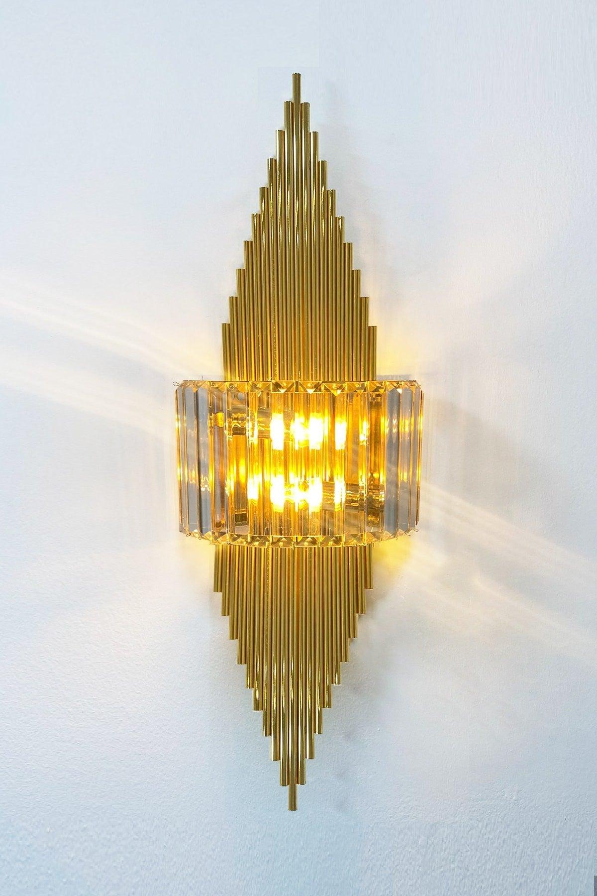 Arames Gold Farb-Applikator Single Wall Lamp Salon Corridor Hotel Antre Dekorative Appliques - Swordslife