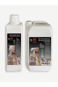 Epoxy resin set for hobby casting, jewelry, and object coating