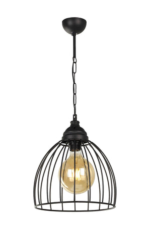 Eser Single Chandelier Black - Swordslife