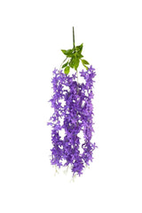 Artificial Flower Dangling 4 Branches Acacia 70cm Purple - Swordslife