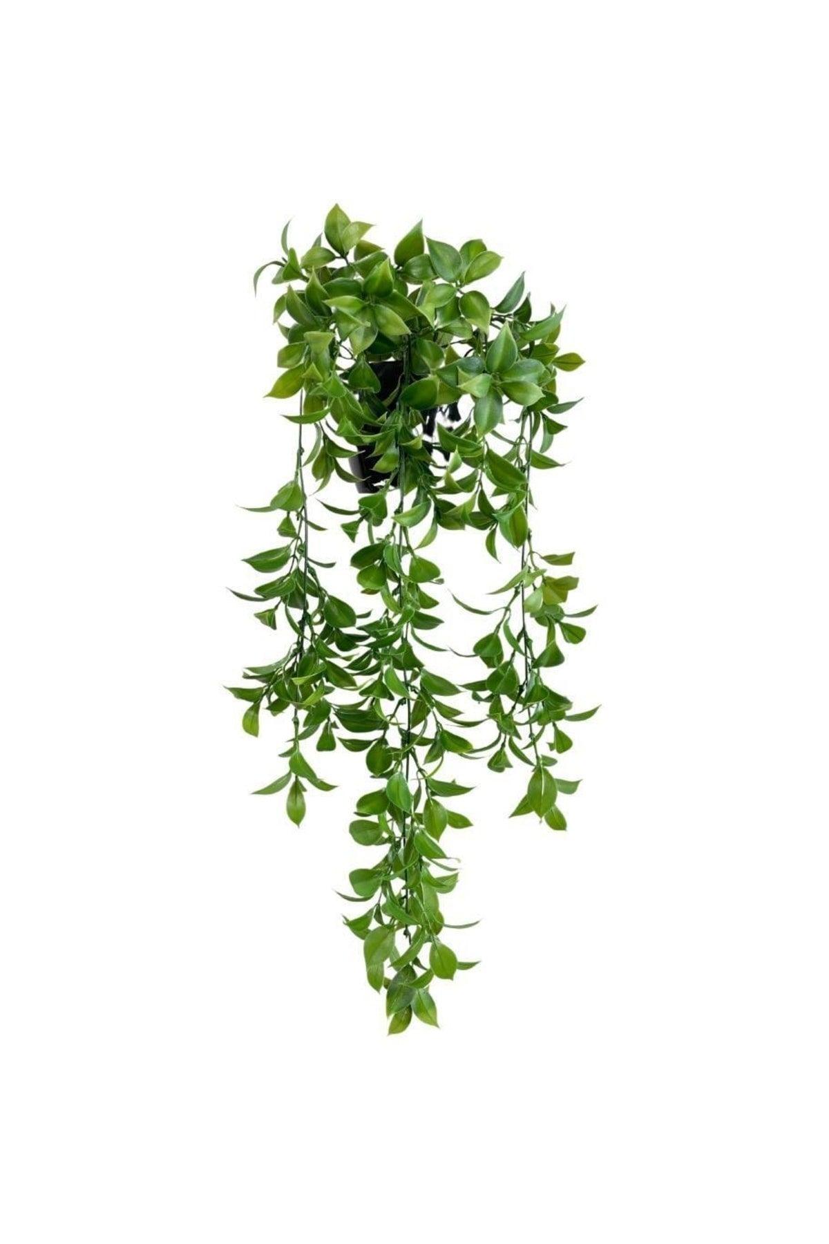 Artificial Flower Pot Hanging Fejka Lemon Leaf Artificial Ivy 60cm - Swordslife