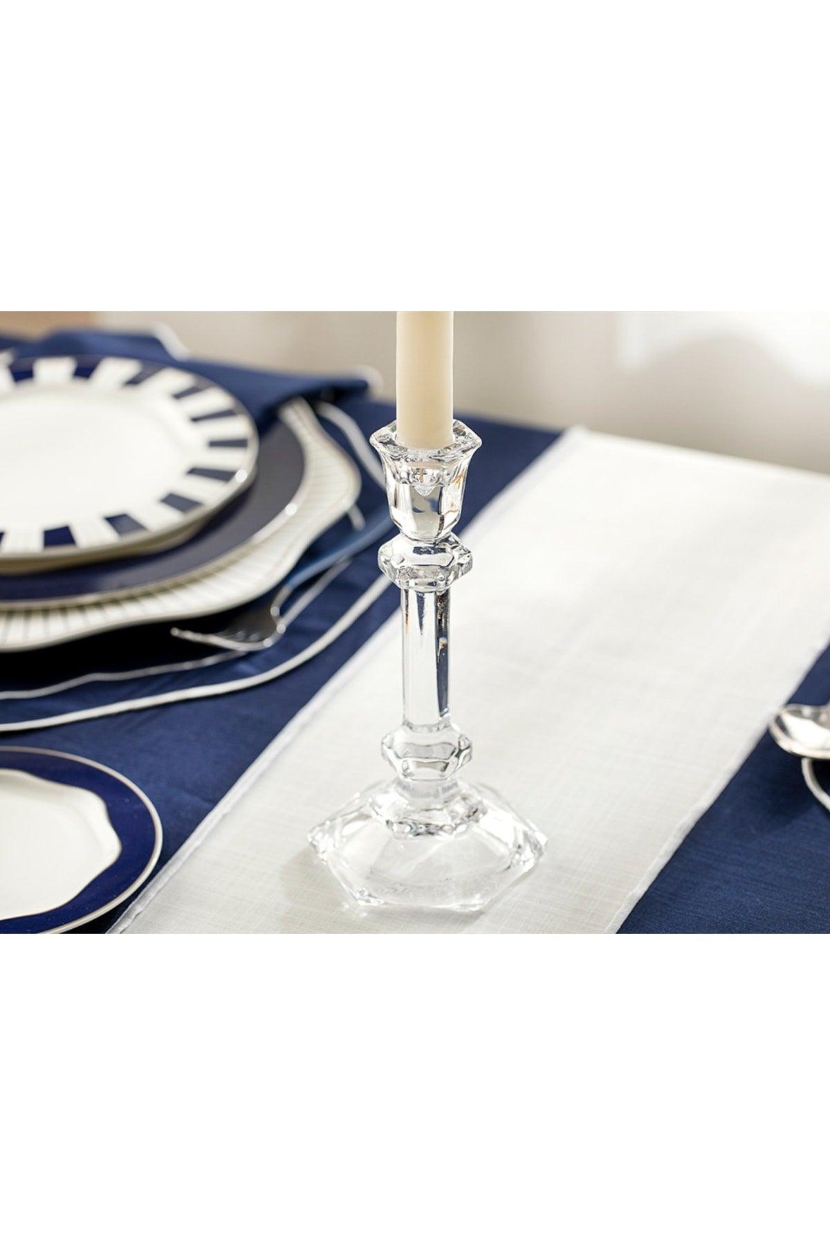 Arzu Sabancı Eldora Candlestick 10x20 Cm Transparent - Swordslife