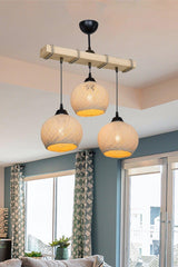 Aspe 3 Chandelier - Cream Yumak Collective/living room-children's room-dining room-kitchen-vestibule-hall - Swordslife