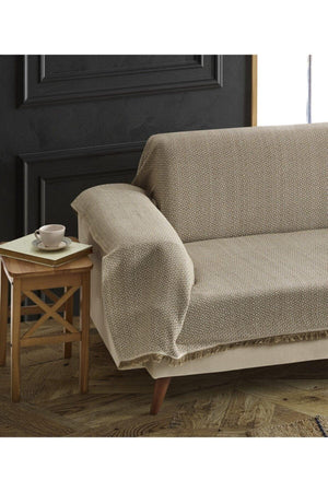 Assos Mustard Chester Sofa Cover 180 X 300 Cm Buldan Woven Sofa Sofa Bed Cover - Swordslife