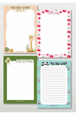 Love Printing 4 Note Pad Memo Pad 10x14 Cm