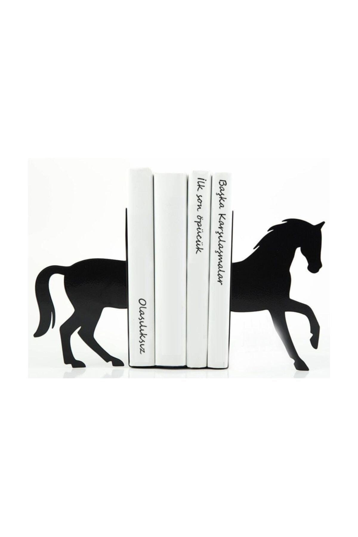 Horse Figure Decorative Metal Book Holder, Book Support - Swordslife