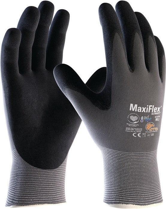 ATG Work Gloves - Maxiflex Ultimate Large: 7 / EN 388: 4131 - Swordslife