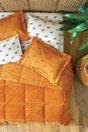 Atlanta Triola Single Bedding Set - Orange - Swordslife