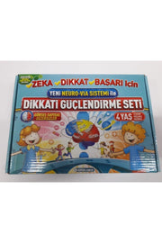 Attention Strengthening Set - Kindergarten - Age 4 Prepared with Neuro Vi System Adeda - Swordslife