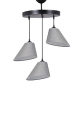 Avugle 3-Piece Pendant Light Gray - Swordslife