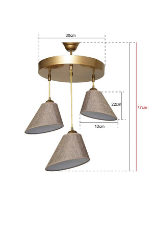 Avugle 3-Piece Pendant Mesh - Swordslife