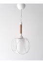 Aydınlar Single White Color Rope Kronleuchter Büro Kronleuchter Hall Kronleuchter Küchen Kronleuchter - Swordslife