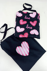 Ays Home Cute Heart 2-Pack Kitchen Apron - Swordslife