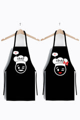 Ays Home New Chefs Double Stain Resistant Kitchen Apron Set - Swordslife