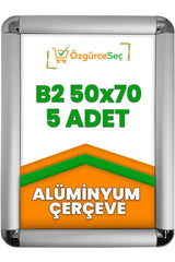 B2 50x70 Cm Aluminum Retractable Rondo