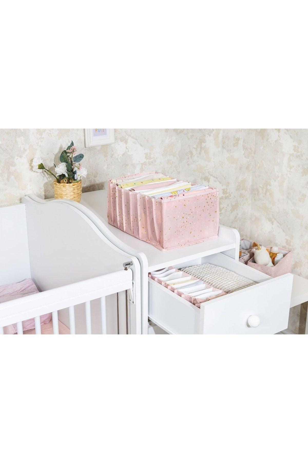 Baby Accordion Organizer Drawer Organizer Large Pink 104089 - Swordslife