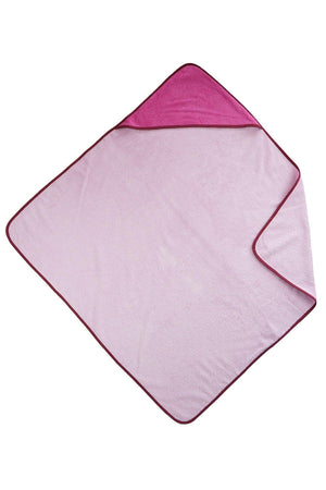 Baby Bath Towel Swaddle Outlet Used Up To 0-5 Years Old 100x100cm/ Plain Pink - Swordslife