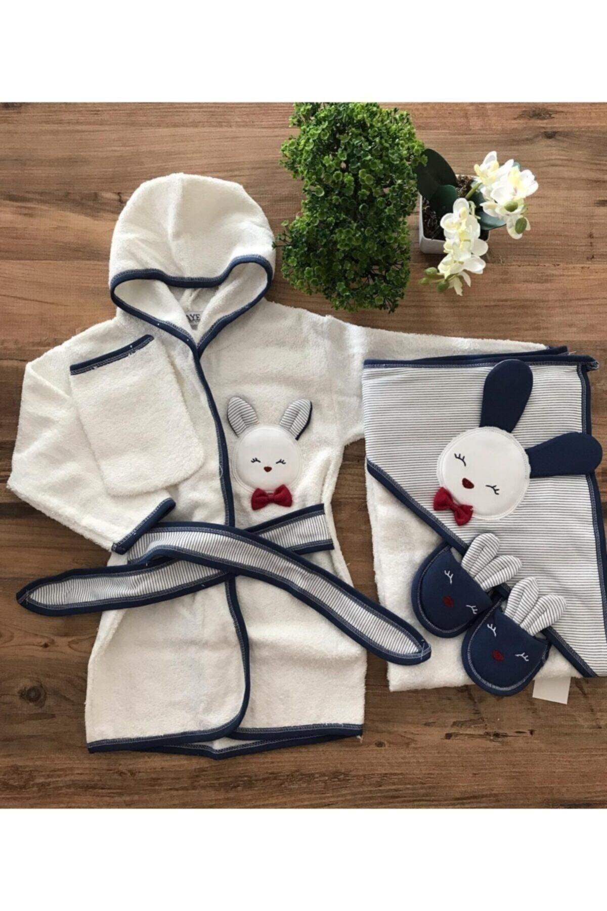 Baby Boy Towel Bathrobe Set 100826 Baby Birthday Gift - Swordslife