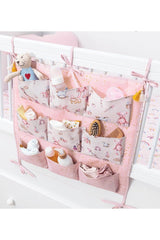 Baby Crib Side Organizer Organizer