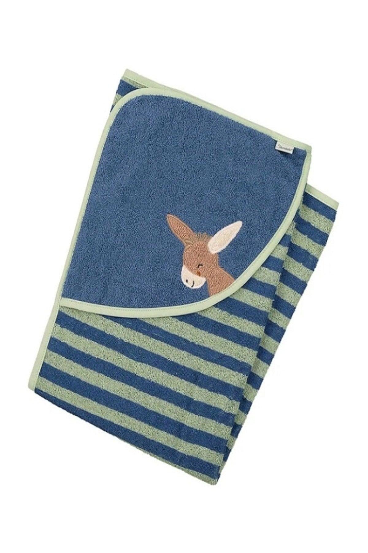 Baby Towel Swaddle - 80*80cm Outlet Product Donkey / Striped Green - Swordslife