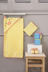 Baby Towel Swaddle Pouch Set Little Duck