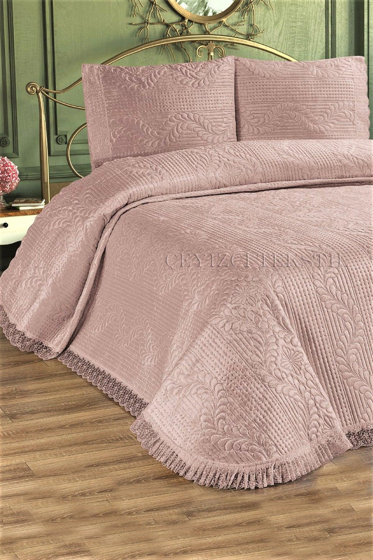 Bade Double Bedspread - Powder - Swordslife