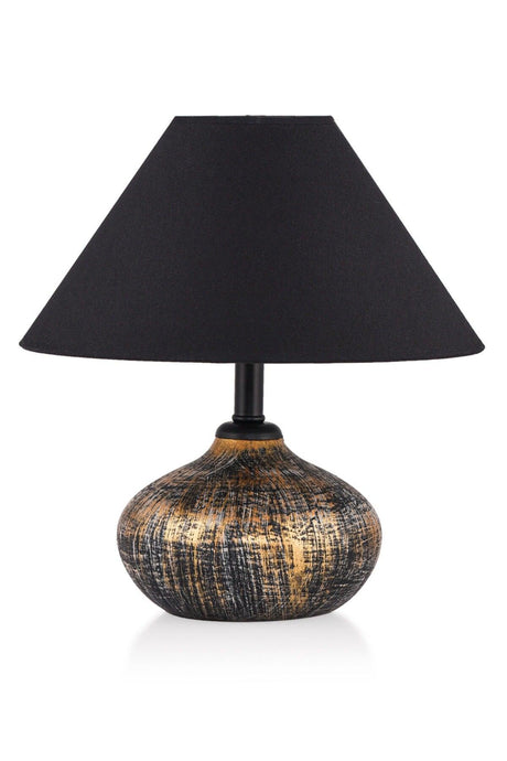 Bakase Ceramic Lampshade Gold Black Srmk-53 - Swordslife