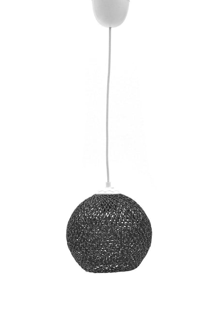 Balle Black Pendant Ball Chandelier White Cable - Swordslife