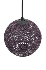 Balle Plum Pendant Ball Chandelier Black Cable - Swordslife