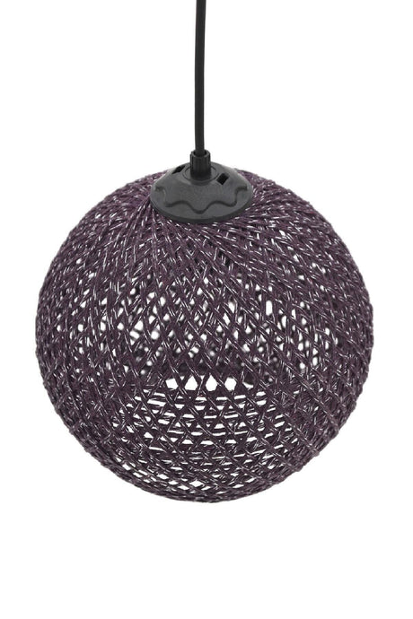 Balle Plum Pendant Ball Chandelier Black Cable - Swordslife