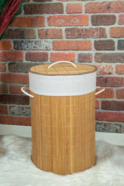 Bamboo Laundry Basket - Swordslife