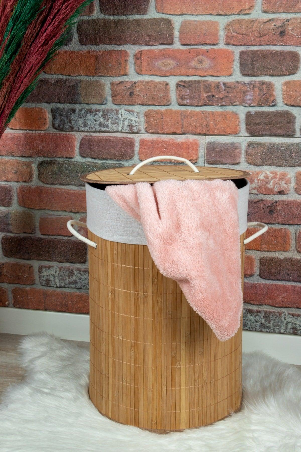 Bamboo Laundry Basket - Swordslife