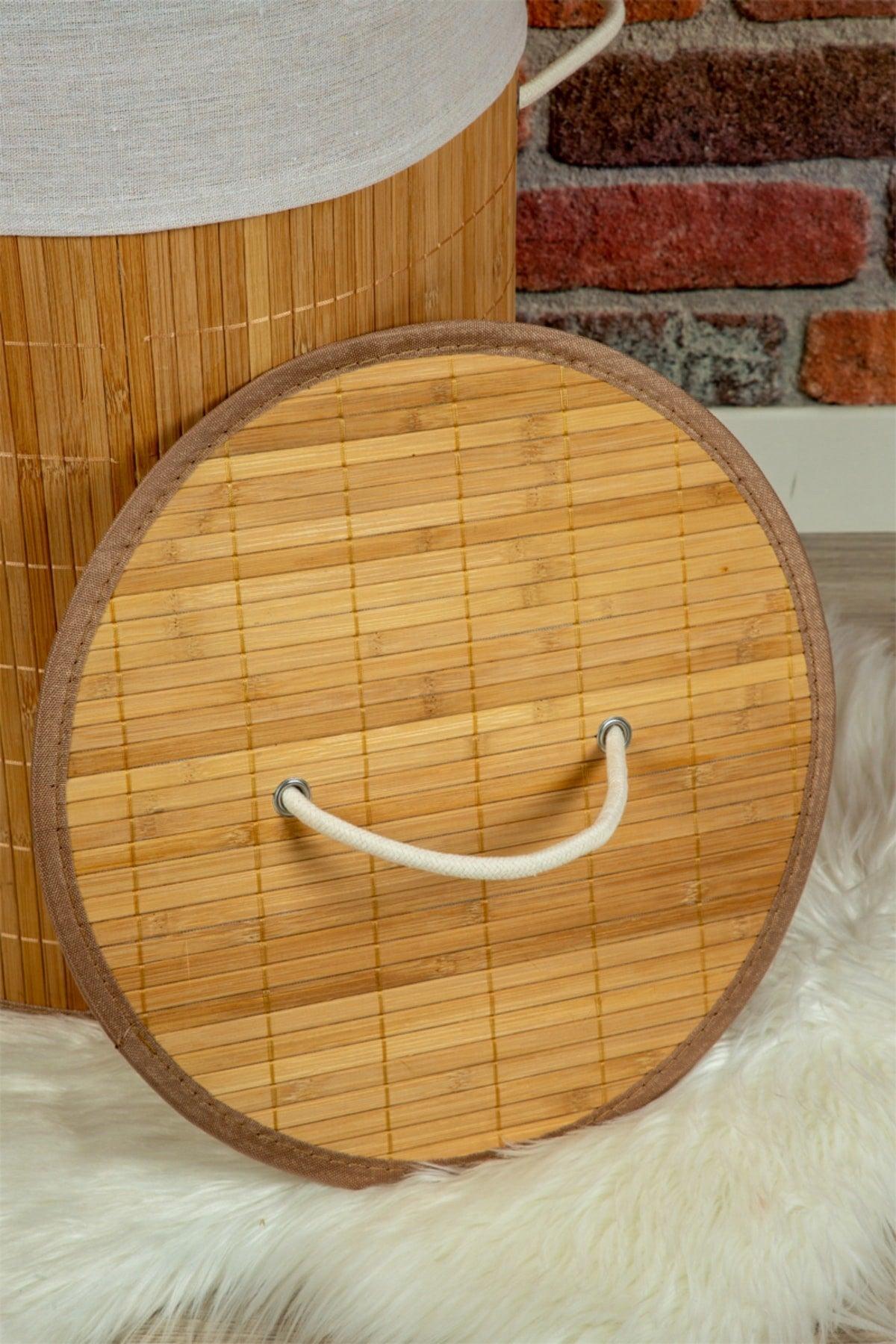Bamboo Laundry Basket - Swordslife