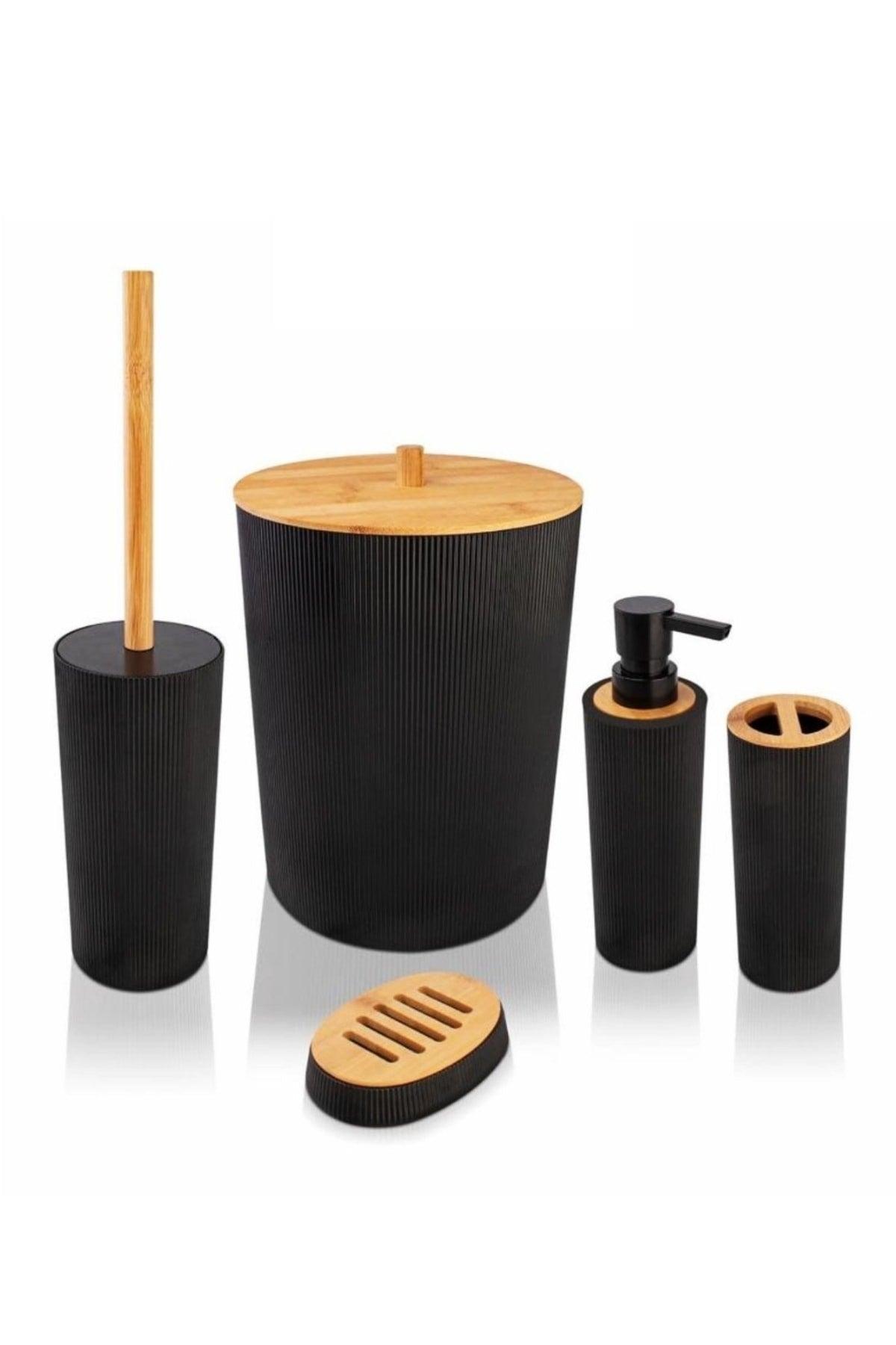 Bamboo Lid Bath Set - Swordslife