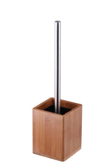 Bamboo Toilet Brush And Trash Can - Swordslife