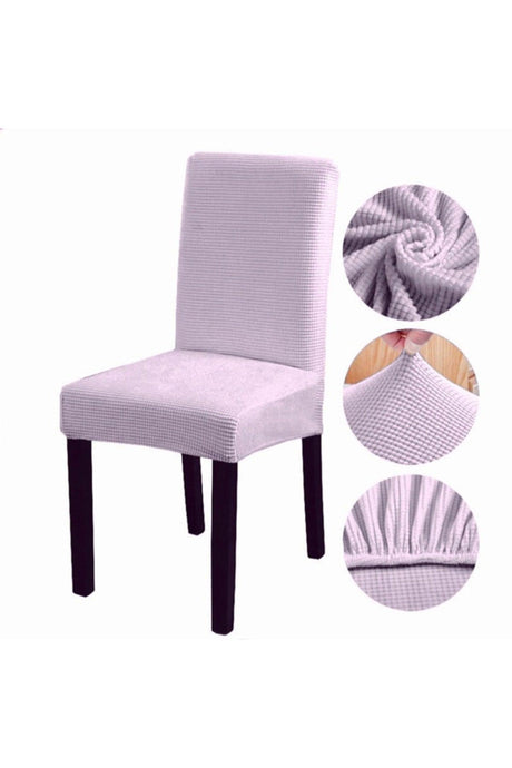 Bamboo Nano Fabric Lycra Washable Chair Cover Elastic Single Chair Cover - Stone - Swordslife