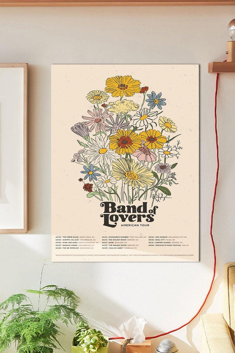 Band Of Lovers Wall Poster Large 45x30 Cm - Swordslife