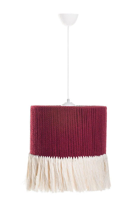 Bandit Handmade Chandelier Claret Red Cream Hnmd-42