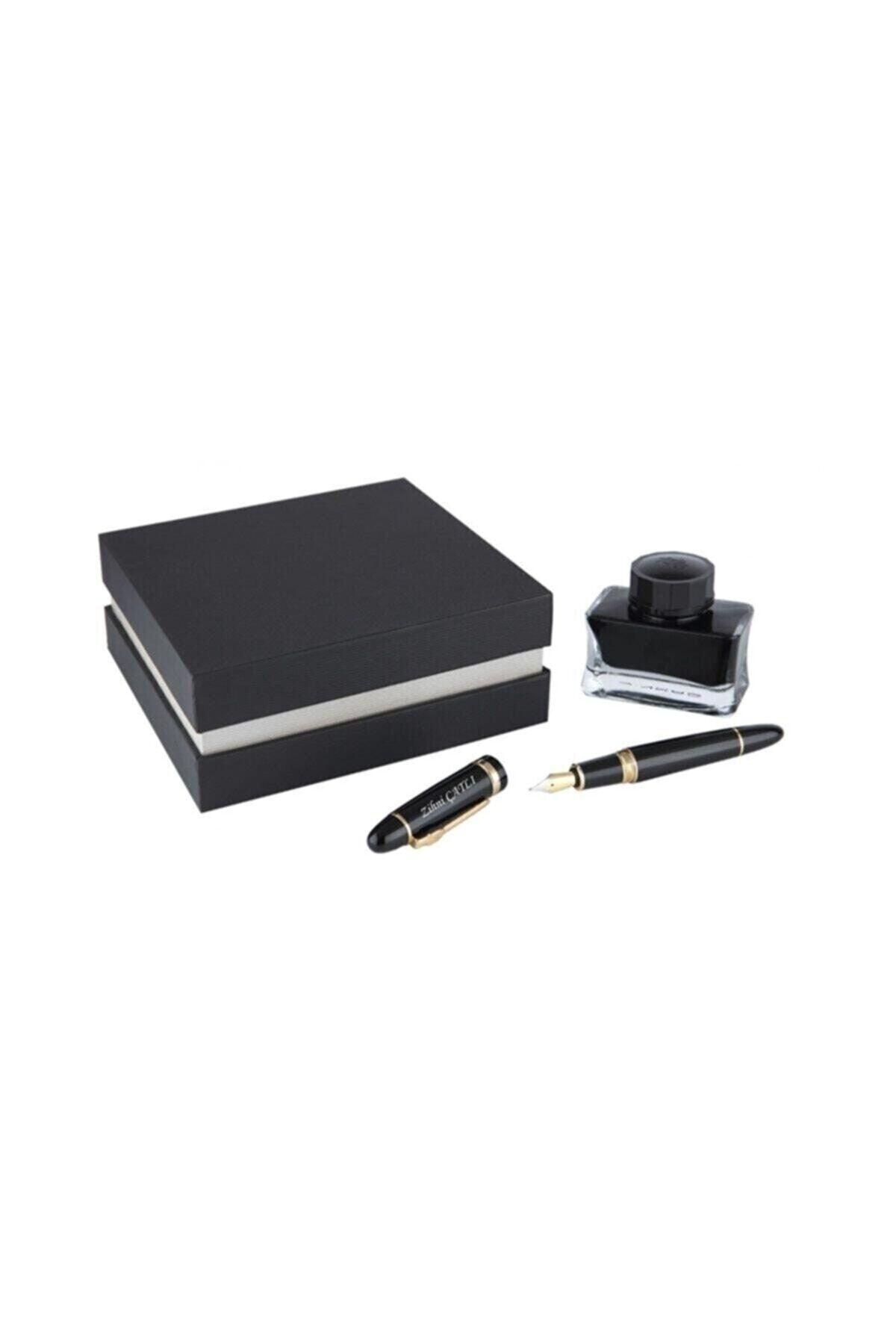 Bardley Stylish Fountain Pen Set with Metal Case