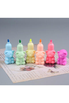 Phosphor Highlighter Pen Set – Bright Fluorescent Colors