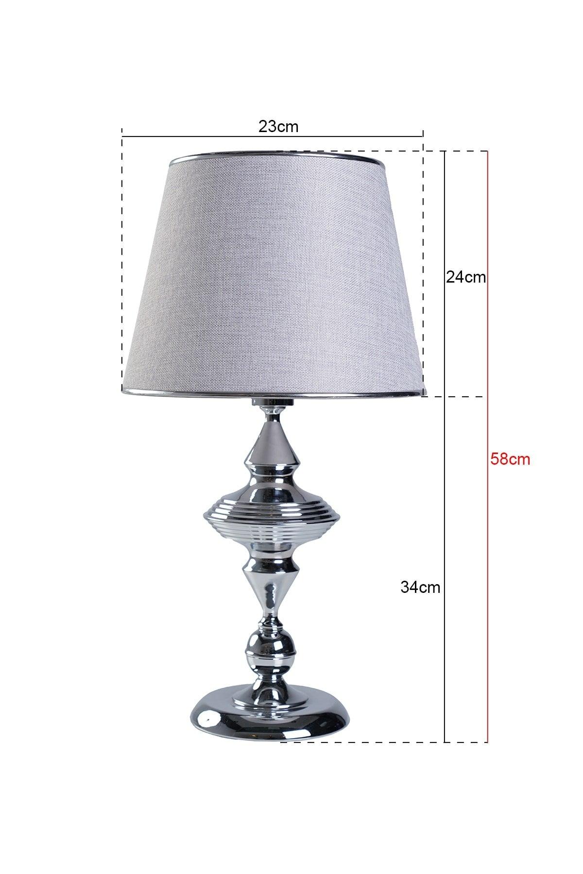 Bascule Lampshade Silver Gray - Swordslife