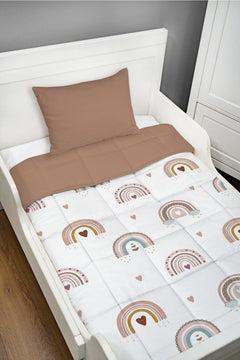 Printed Montessori Quilt with Pillowcase – 95 × 195 cm Quilt, 50 × 70 cm Pillowcase
