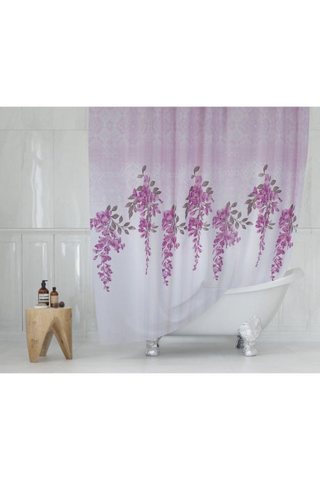 Bathroom Curtain - Single Wing Shower Curtain