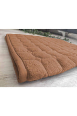 Bath Mat Anti-Slip Base Quilted Seam Bias Edge Soft Washable 50x80 Bathroom Rug - Swordslife