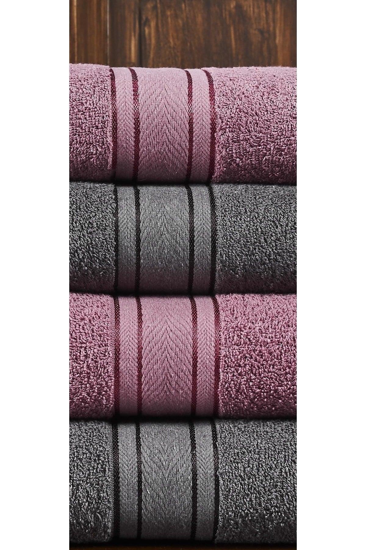 Bath Towel Set Turkish Bath Set of 4