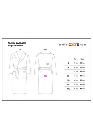 Bathrobe Curl Salyaka Dark Green Xxl Size