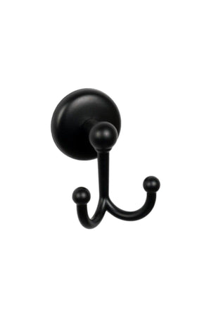 Bathroom Accessory Set 4 Pieces Black , Lifetime Stainless Flat Shower Shelf Shampoo Holder Black Tş-02 - Swordslife