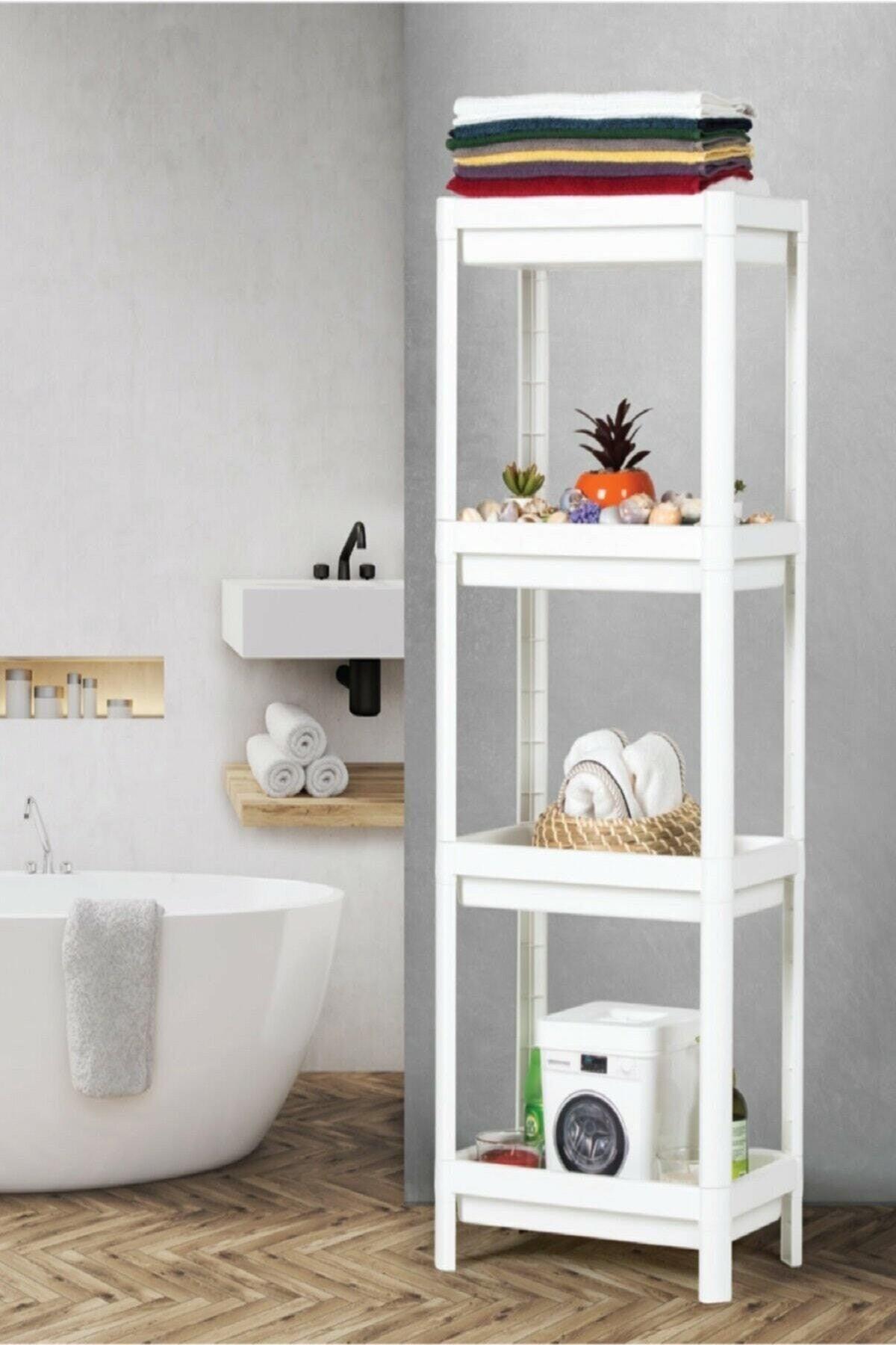 Bathroom Shelf Kitchen Shelf Balcony Shelf Organizer Shelf Wardrobe - Swordslife