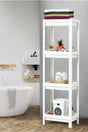Bathroom Shelf Kitchen Shelf Balcony Shelf Organizer Shelf Wardrobe - Swordslife